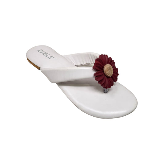 JG-201 White Ladies Flats